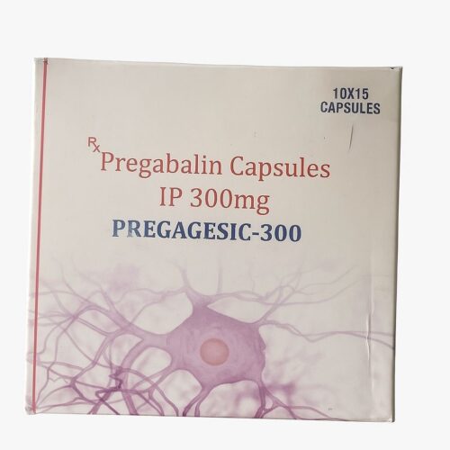 Pregagesic-300 | Pregabalin Capsules IP 300mg (10x15 Capsules)