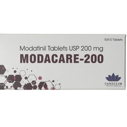 Modacare-200 | Modafinil Tablets USP 200mg (10x10 Tablets)