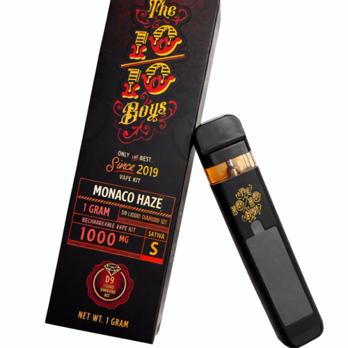 THC Vape - Monaco Haze by The 10/10 Boys