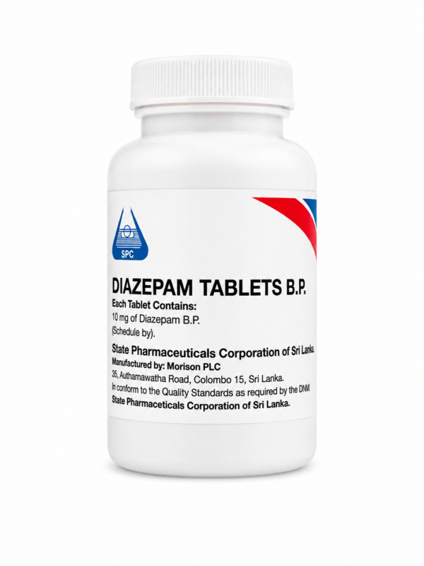 Diazepam 10mg Tub – 100 Tablets